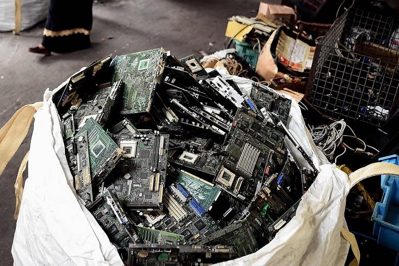 Electronic waste can be a treasure trove of personal data for criminals. To erase data using the software method, in Security Options in Disk Utility, drag the slider to Most Secure, which erases data in the hard drive and writes random "zeroes" and 