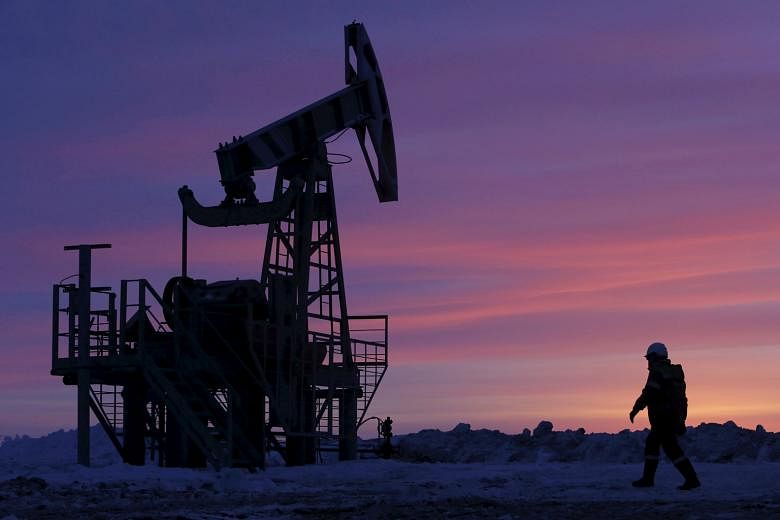 Traders said oil prices were pressured by rising US drilling activity. US drillers added 14 oil rigs in the week to last Friday, bringing the total up to 631, the most since September 2015.