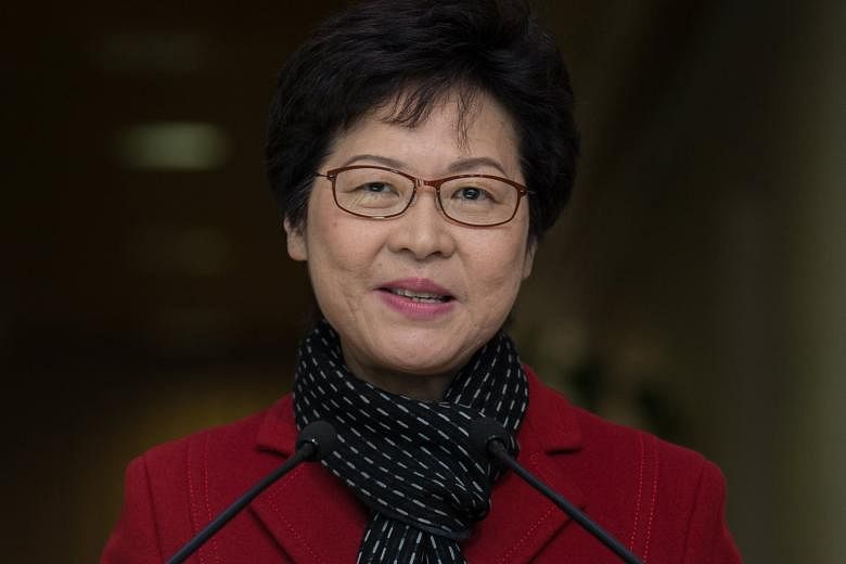 Incoming chief executive Carrie Lam (above) said she will launch the "Starter Homes" scheme as promised in her election manifesto. These homes will be priced above those under the current home ownership scheme, but will come under the private market.