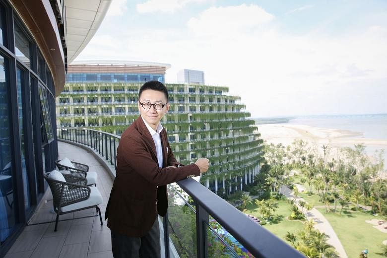 Dr Yu Runze, Country Garden Pacificview's chief strategy officer, says the US$100 billion (S$139 billion) Forest City project in Johor is not yet profitable, but hopes it will get into the black by next year as it expands its commercial and overseas 