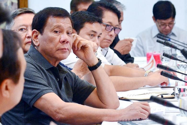 President Rodrigo Duterte says the Chinese President threatened to go to war over any Philippine drilling operation in the disputed area in the West Philippine Sea, and China did not issue a statement contradicting Mr Duterte.