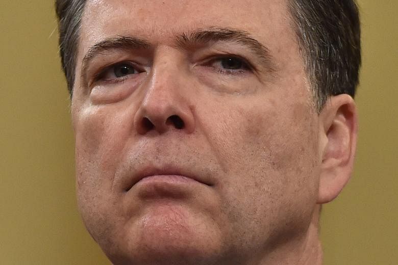 Mr James Comey is widely expected to be asked about conversations in which Mr Donald Trump reportedly pressured him to drop a probe into former national security adviser Michael Flynn, whose ties to Russia are under scrutiny.