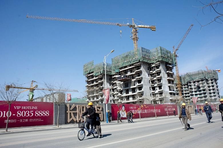 A development by China Vanke under construction. The residential developer, one of the largest in China, has been expanding its presence in warehouse properties since forming a logistics venture with Blackstone in June 2015. Last year, Vanke bought 1