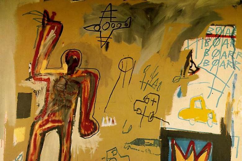Actor Leonardo DiCaprio was gifted Jean-Michel Basquiat's Redman One collage (right, top) and Pablo Picasso's Nature Morte au Crane de Taureau by businessman Low Taek Jho, according to the US Department of Justice's filing. The actor's spokesman said