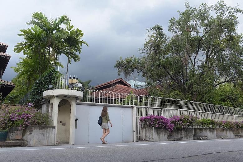 The late Mr Lee Kuan Yew's house at 38, Oxley Road. Asked on whether Attorney-General Lucien Wong was advising the ministerial committee on Mr Lee's house, Ms Indranee Rajah said: "The answer is no, for the very simple reason that in AGC, there are o