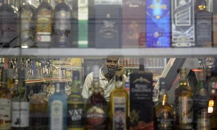 The Liquor Licensing Board (LLB) has updated the timings for the ban of the sale of alcohol in the Little India area. -- ST PHOTO:&nbsp;MUGILAN RAJASEGERAN