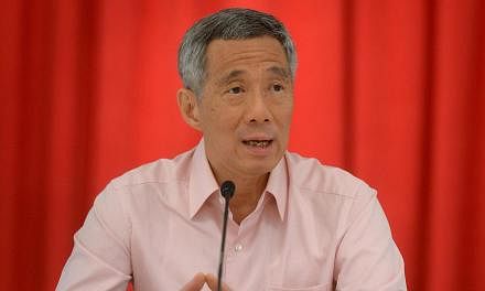 Prime Minister Lee Hsien Loong speaking during a haze press briefing on 20 June 2013. Soon after arriving here on Sunday for the third Nuclear Security Summit, Prime Minister Lee Hsien Loong held a meeting with his counterpart from host country the N