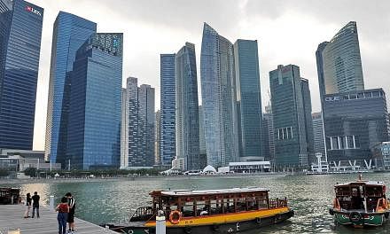 SINGAPORE's ongoing economic restructuring efforts toward productivity-led growth will throw up further "transitional frictions" such as higher labour costs, which will weigh on overall growth, said the Monetary Authority of Singapore on Tuesday. -- 
