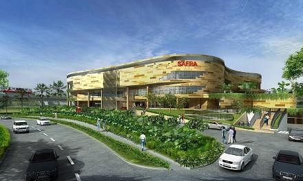 An artist's impression of the upcoming Safra Club near the Punggol Waterway. -- PHOTO: SAFRA
