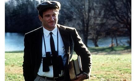 A cinema still from Dead Poets Society starring Robin Williams. -- PHOTO: TOUCHSTONE PICTURES