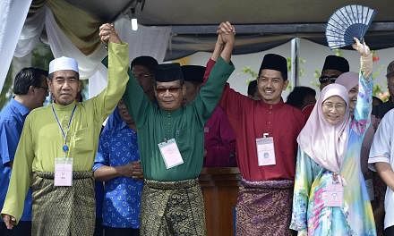 The Permatang Pauh by-election on May 7 will be a four cornered fight among (from left) independent candidate Salleh Ishak, Parti Rakyat Malaysia’s (PRM) Azman Shah Othman, Barisan Nasional’s (BN) Suhaimi Sabudin and Parti Keadilan Rakyat’s (PK