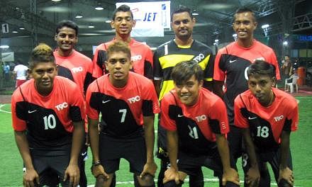 The Dorset Boys, led by captain Rooban Kanth (No. 7) on April 14, 2011. -- PHOTO: ST FILE &nbsp;