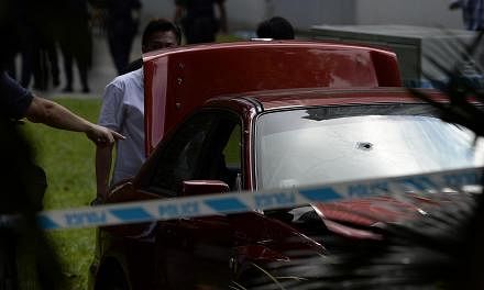 The 34-year-old car driver was shot dead after defying police warnings to stop and crashing through the police barricades near Shangri-La Hotel.