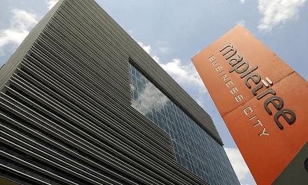 Singapore's Real estate investment trust Mapletree has acquired a premium business park property in Shanghai for an estimated 1,888.1 million yuan (S$412.2 million), expanding its footprint in the China. -- PHOTO: BLOOMBERG