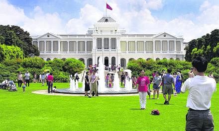 An open house at the Istana. Panellists at The Straits Times roundtable discussion addressed a key upcoming change to a set of provisions in the Constitution that "entrench", or protect, the presidency by making it difficult for Parliament to amend t