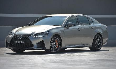 The Lexus GS F is a blend of sportscar performance and limousine comfort.