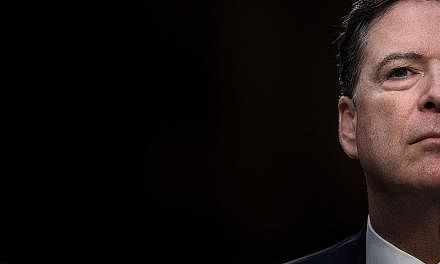 Ousted FBI director James Comey was alternately searingly blunt and tepidly cautious as he testified before the Senate Intelligence Committee on Capitol Hill for more than two hours on Thursday.