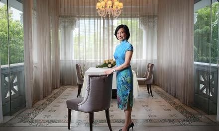Ms Chew Gek Khim grew up in the Cairnhill Road house owned by her banker grandfather Tan Chin Tuan. The conserved building is now used for business and family gatherings and activities of the philanthropic Tan Chin Tuan Foundation. Ms Chew now lives 