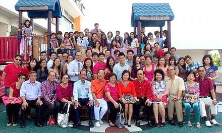 In 2014, more than 90 family members across three generations turned up for the Thia family's Chinese New Year gathering. Since then, a big gathering has been a regular thing for the family.