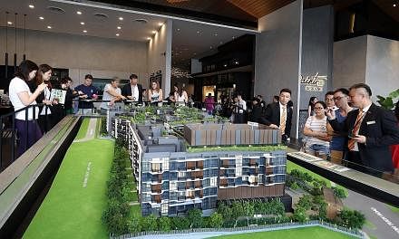 Right: SP Setia sold 50 units at Daintree Residence in the first phase of the 327-unit project's launch at the weekend. Far right: Previews of South Beach Residences have been postponed.