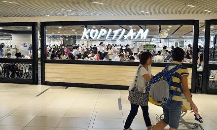 Kopitiam Investment and its subsidiaries, which span 80 outlets comprising 56 foodcourts, 21 coffee shops and three hawker centres, as well as two central kitchens, are expected to be bought over by NTUC Enterprise. The value of the sale has not been