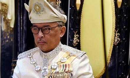 Sultan Muhammad V steps down as Malaysiau0027s King  The Straits Times