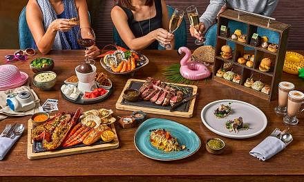 Hilton Singapore is serving up food-themed staycation deals including an Opus Steak-Cation that includes a premium grilled sharing steak; and a Prosecco, Seafood & Valrhona All-Chocolate High Tea Set Staycation.