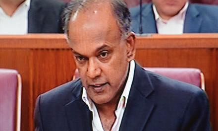 Mr Shanmugam described as cynical the WP's view that "the whole exercise is to fix a non-People's Action Party government".