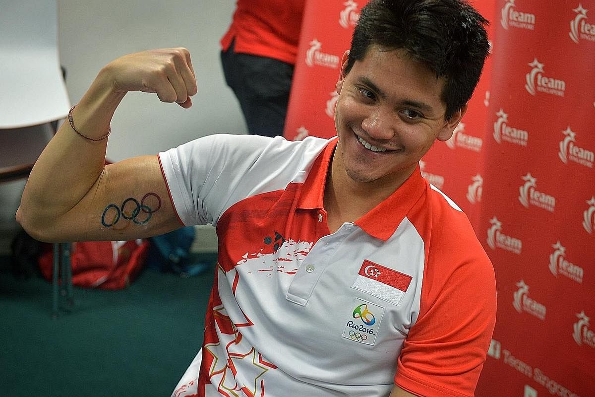 Adapting to his new status is a fresh challenge for Joseph Schooling. "Rather than always chasing," he says, "now I'm the one being chased and it excites me."