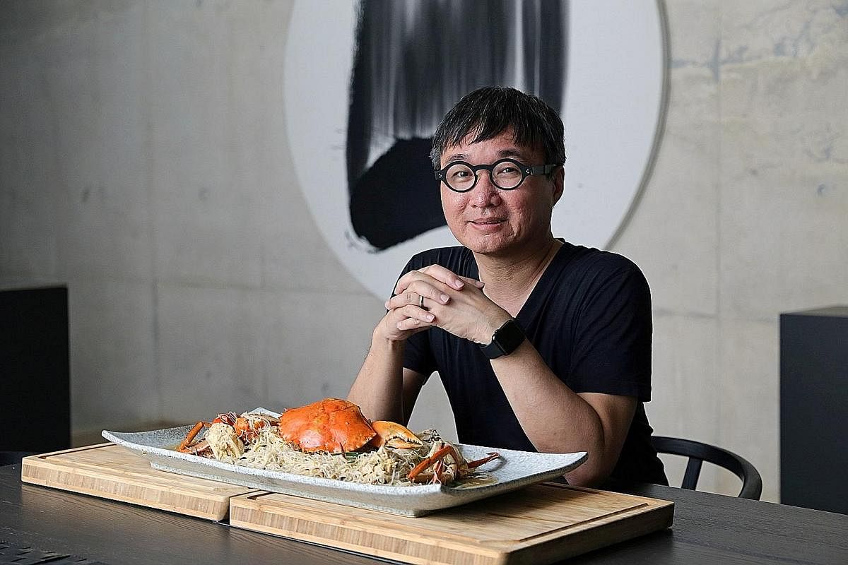 Architect Edmund Ng is a self-taught cook who loves to prepare food for large gatherings.
