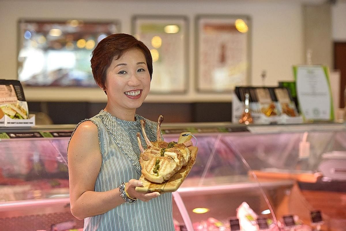 For Ms Wendy Foo, co-founder of Ryan's Grocery, food is one way of showing love for her family.