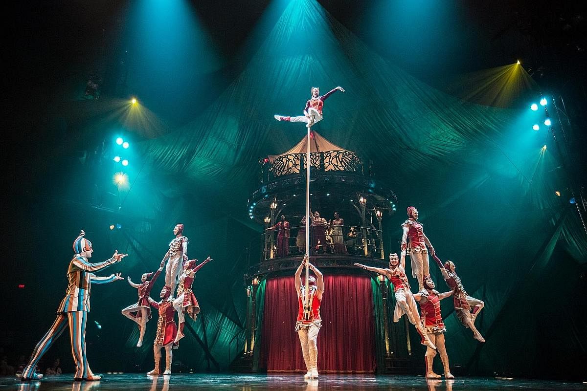 Good, old-fashioned acrobatics are the highlight of Kooza, the latest Cirque du Soleil show to come to Singapore.