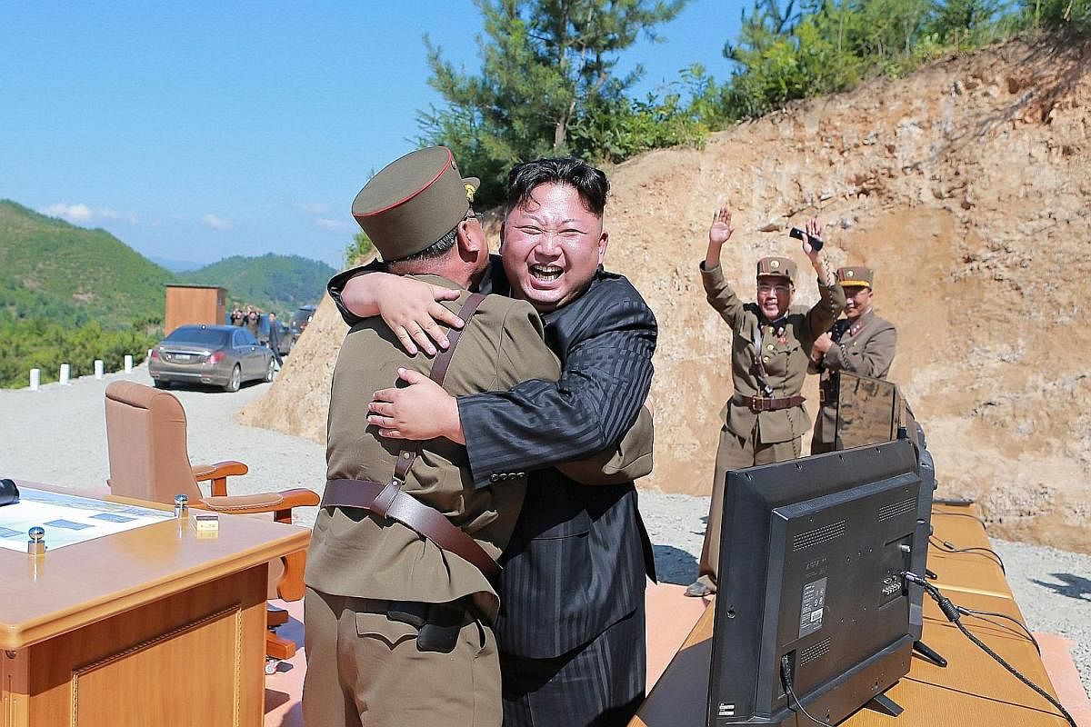North Korean leader Kim Jong Un said the test completed his country's strategic weapons capability