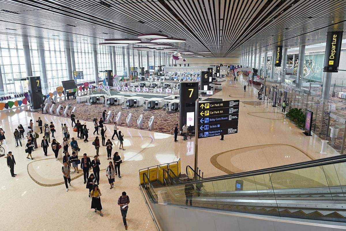 In Pics: A first look at Changi Airport's high-tech, swanky Terminal 4