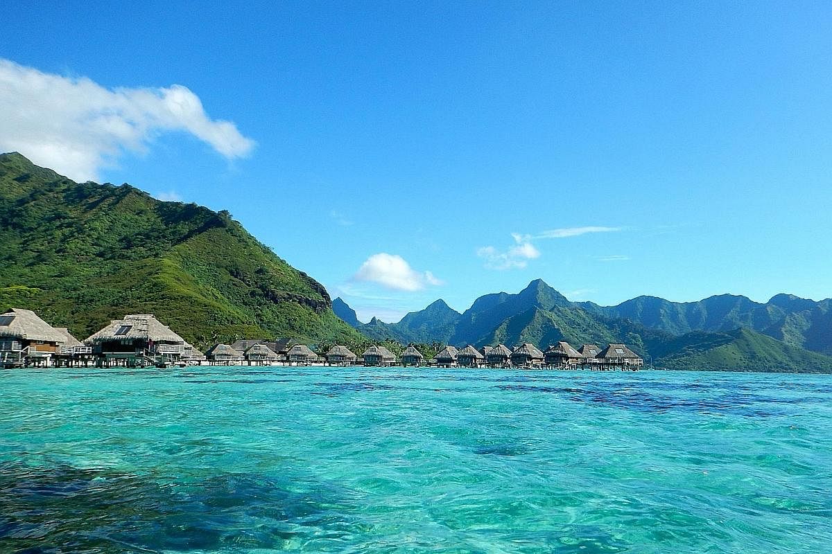 Many travellers to the South Seas count Moorea island, with its white beaches and stunning bays, as the most beautiful of all. Bora Bora is famous for its luxury water bungalows. Raiatea island is home to Taputapuatea (above), an important marae or s