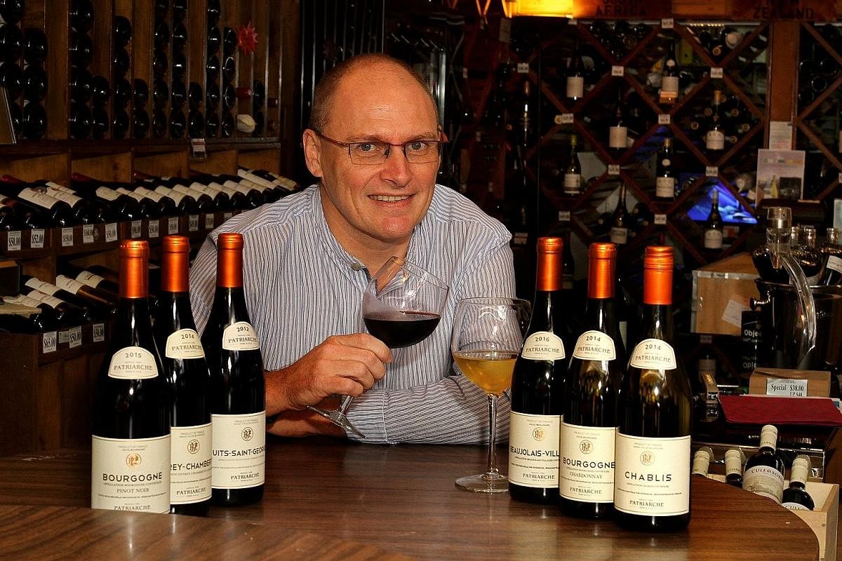 Wine experts Vincent Goyat (above) and Roderic Proniewski (left) will guide participants of the ST Wine Masterclass on Burgundy wines.