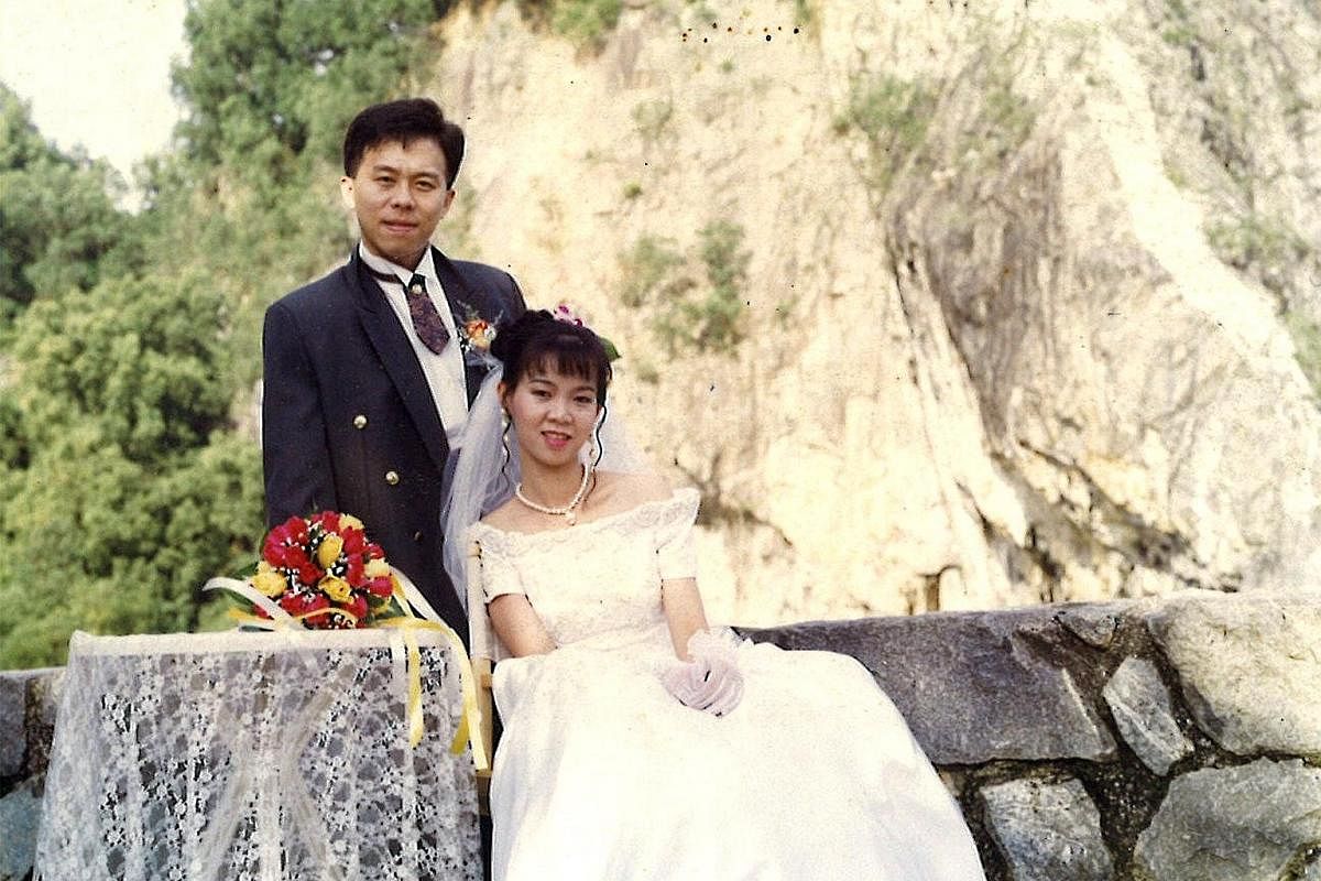 My life so far: Chef Ang Song Kang and Ms Annie Pouw Kia Eng were married in 1994.