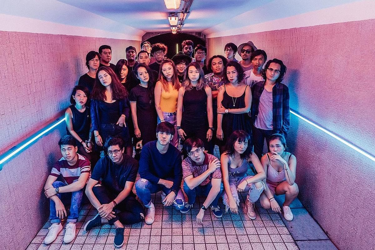 The participating emerging and established musicians of The Great Singapore Replay (except electronic duo .gif)