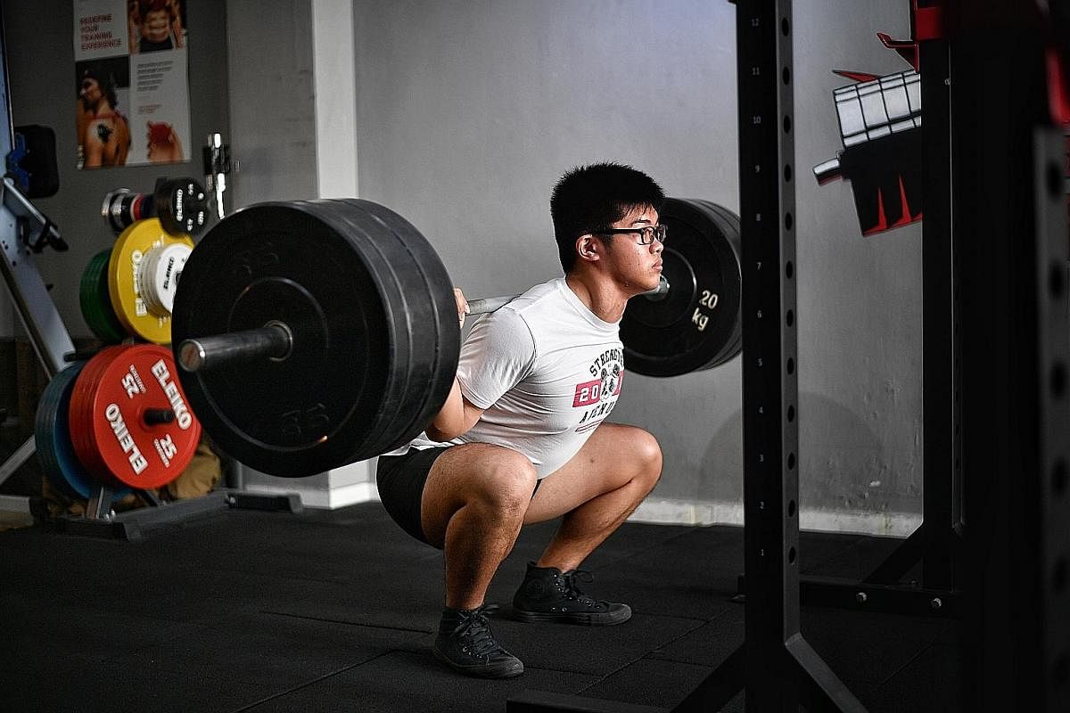 Mr Jasper Wong took part in his first competition last August. Ms Nurul Huda Izyan has taken part in two competitive meets wearing a hijab. Ms Melissa Ong and her mother, Madam Minnie Lee, share a passion for lifting weights.