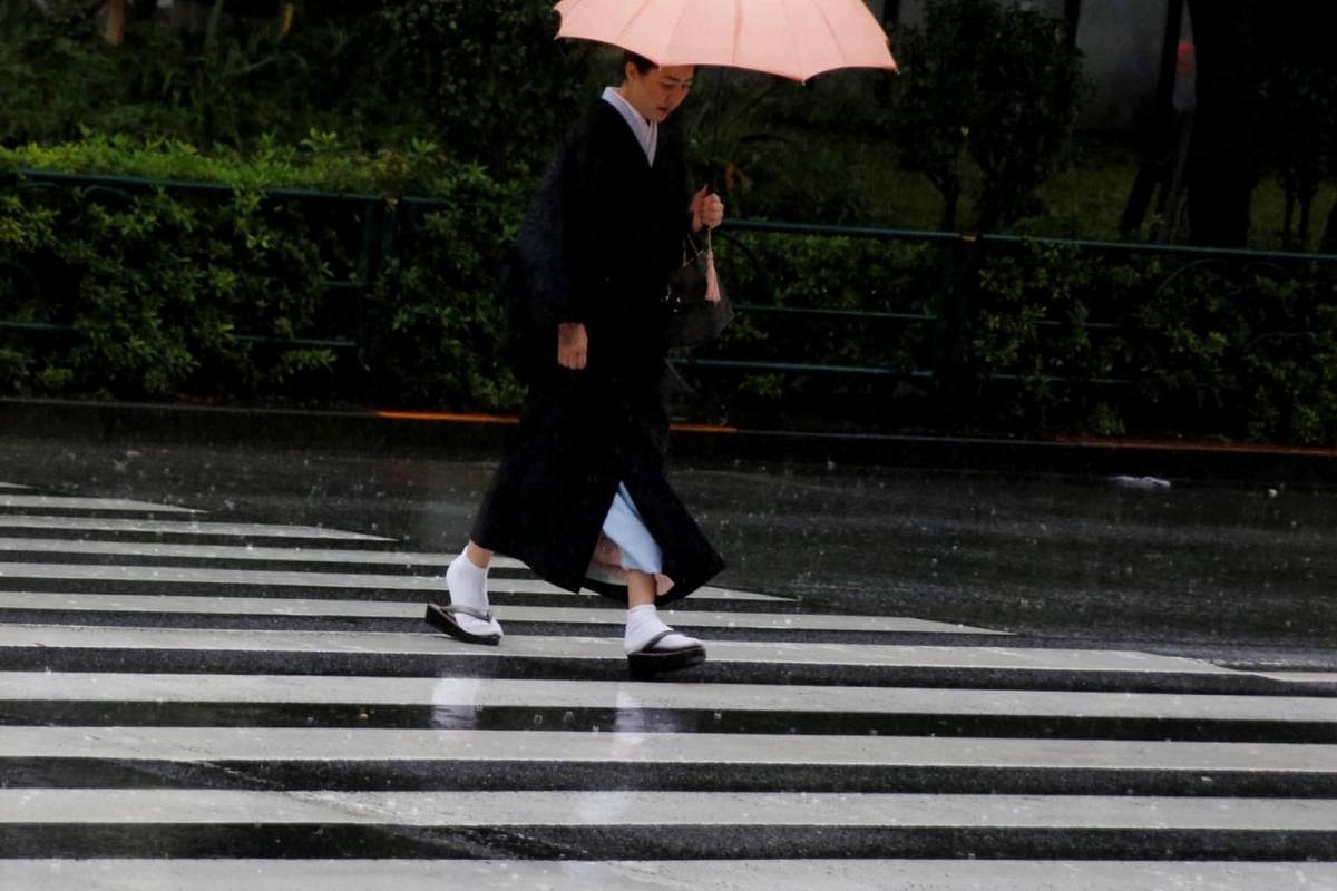 In Pictures: Typhoon Lan Makes Landfall In Japan | The Straits Times