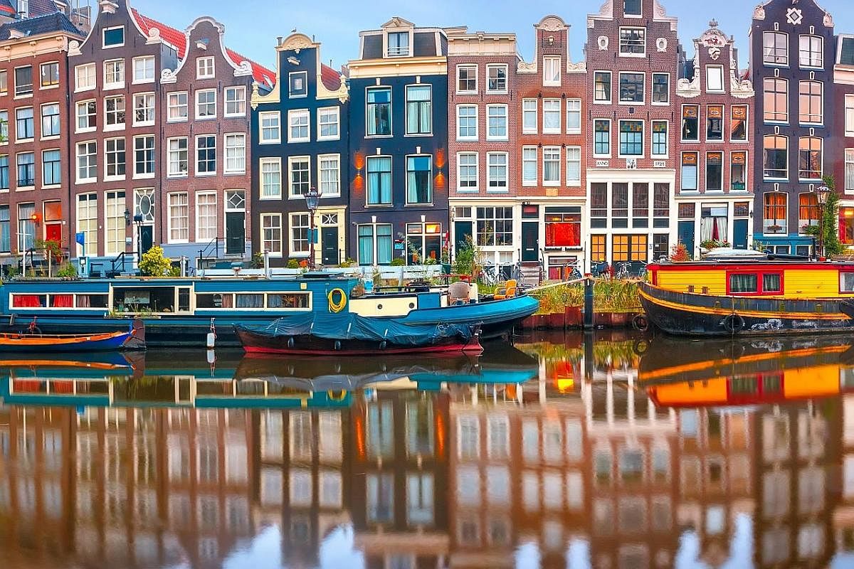 Because of its network of canals, Amsterdam is known as the Venice of the North.