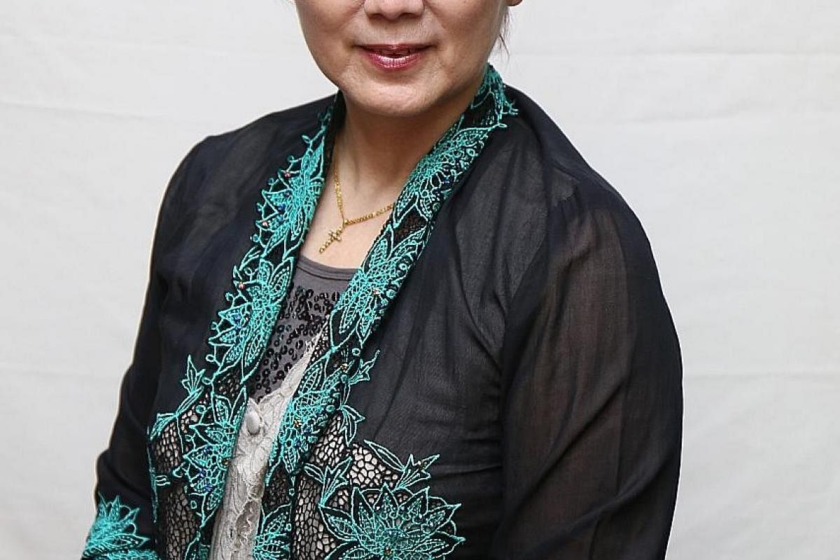 Dance Ensemble Singapore founder Yan Choong Lian (above) is now its artistic adviser, while her three former students, including her daughter Cai Shiji (left), run the company.