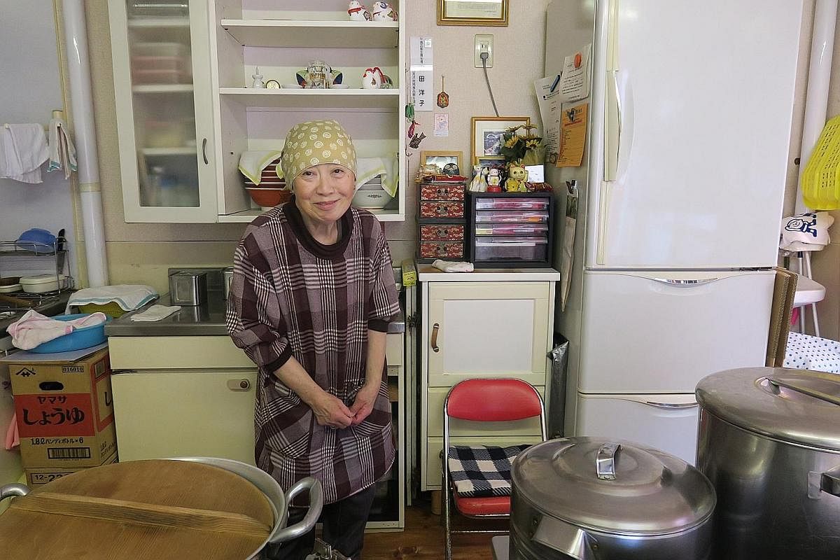 While Ms Yoko Yasuda, the third-generation owner of ramen joint Nonkiya near the Yubari city centre, loves the laid-back atmosphere of the city, she disliked its inconvenience.