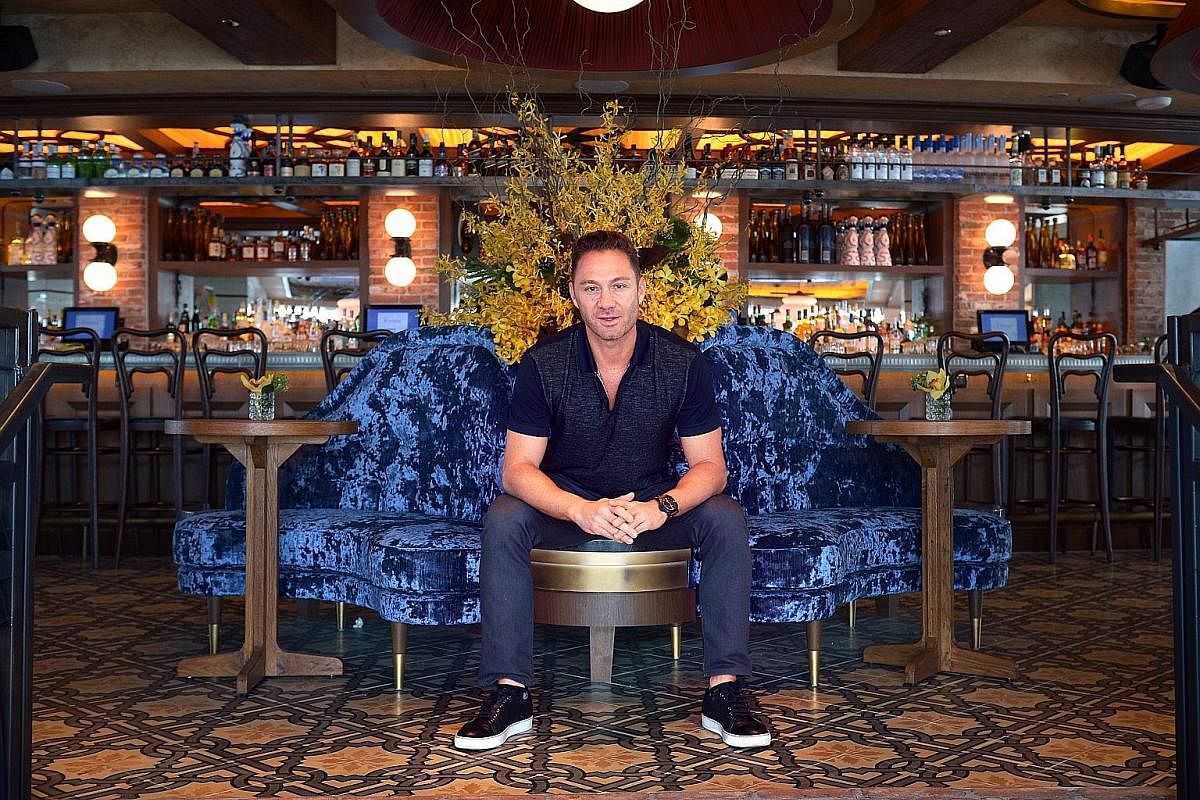 Mr Jason Strauss, co-founder of Tao Group, says at Lavo Singapore, guests will be able to enjoy the vibe no matter where they are sitting.