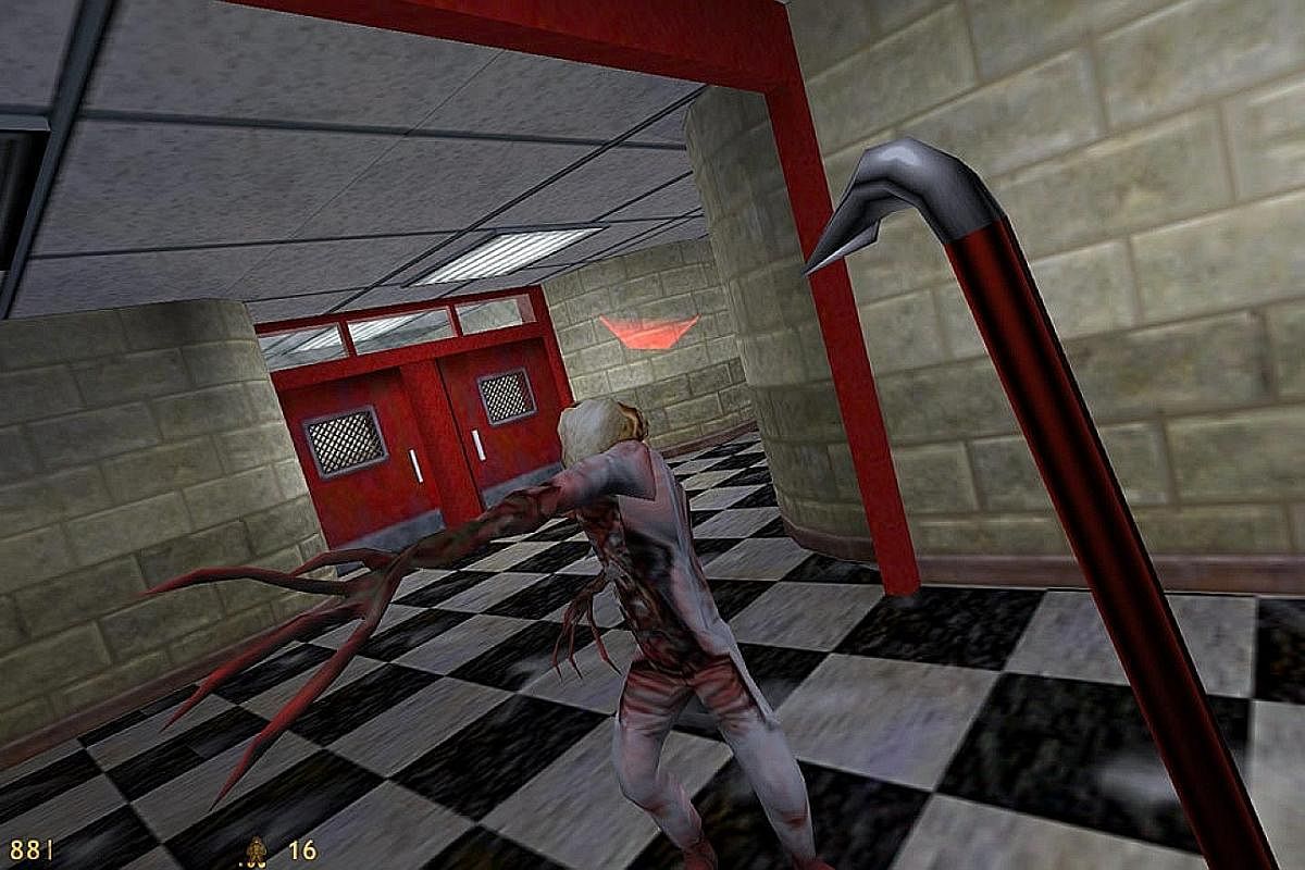 Scientist Gordon Freeman smashes monsters in Half-Life with just a crowbar.