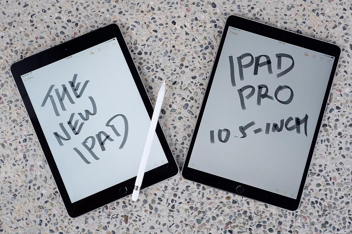 In an intensive battery test (looping a 720p video with Wi-Fi switched on and the display at full brightness), the 10.5-inch iPad Pro lasts 10 minutes longer than the new Apple iPad (2018).
