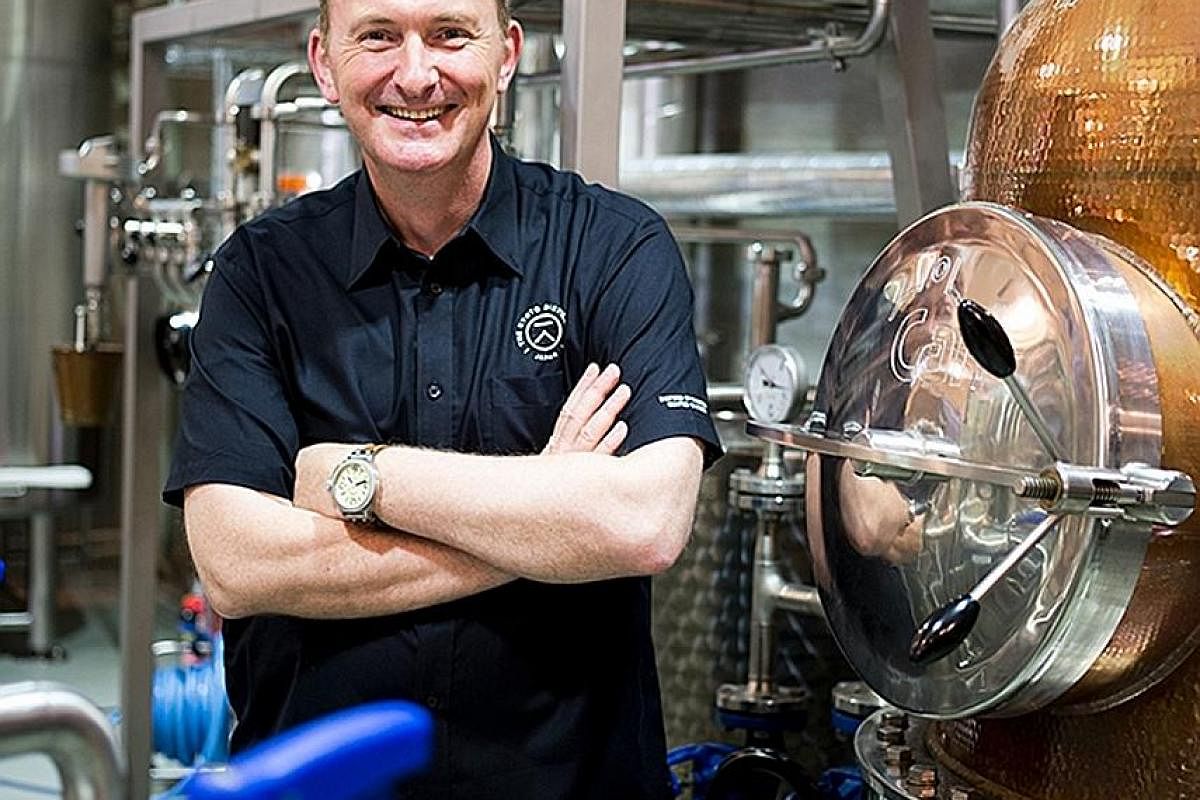 Mr David Croll from England is a co-founder of Japan's The Kyoto Distillery.