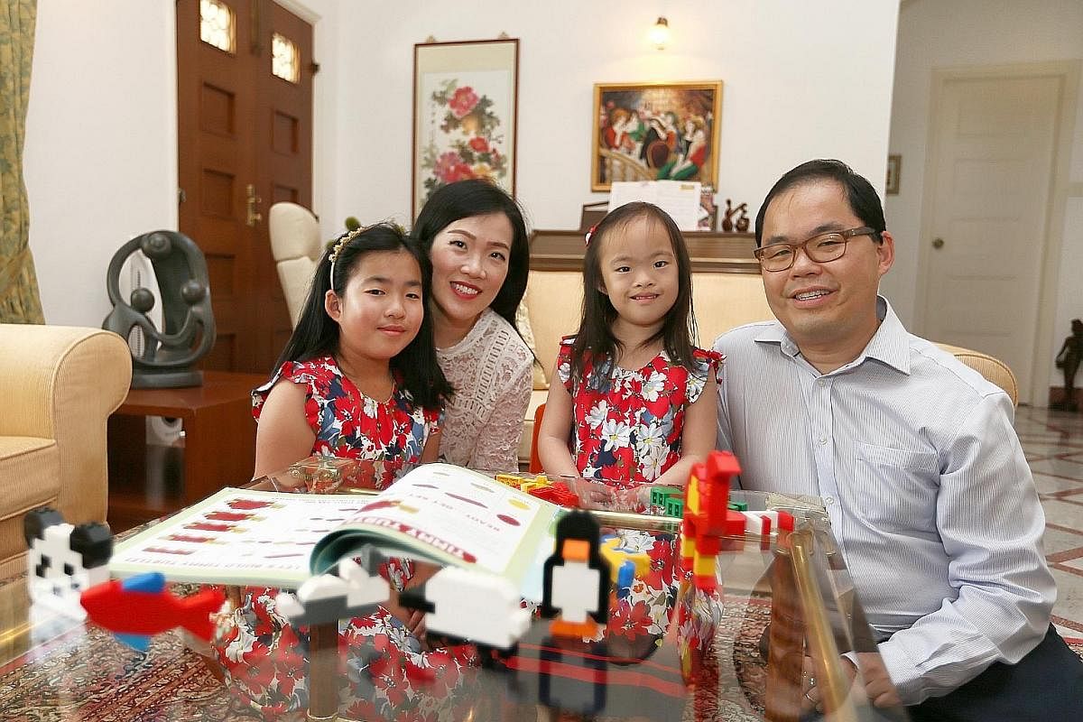 Mr Lim Chee Boon and his wife, Ms Wendy Soh, enrolled their daughter Nichelle in early-intervention programmes and therapies when she was a toddler. Mr Ronald Chen and his wife, Ms Ann Kositchotitana, moved to the United States about three years ago 