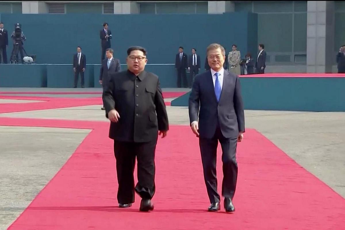 In Pictures North and South Korean leaders hold historic summit The