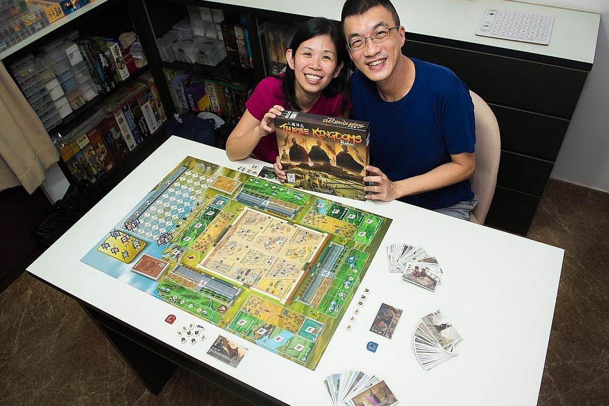 Starting Player co-founders Yeo Keng Leong and Christina Ng designed Three Kingdoms Redux, a three-person game inspired by the division of China into the states of Wei, Shu and Wu between 220AD and 280AD.